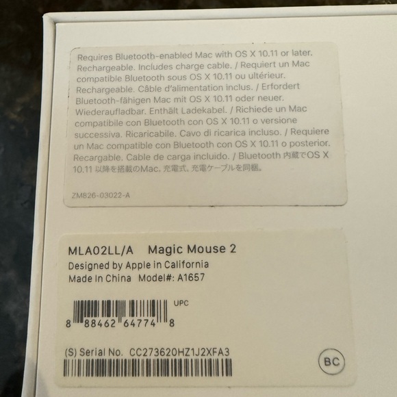 Apple Magic Mouse 2 - White - Picture 6 of 6